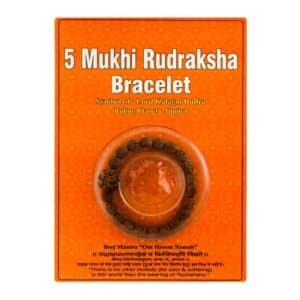 5 Mukhi Rudraksha Bracelet