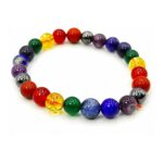 Seven Chakra Crystal Bracelet