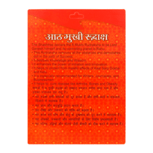 8 Mukhi Rudraksha Benefits