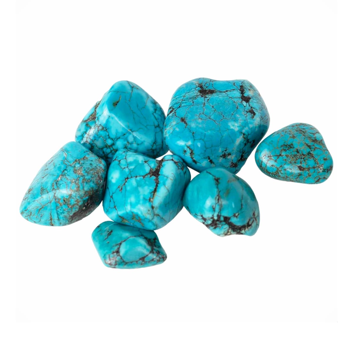 Blue Turquoise Tumbled Crystals