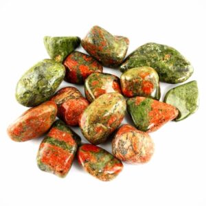 Unakite Tumbled Crystals