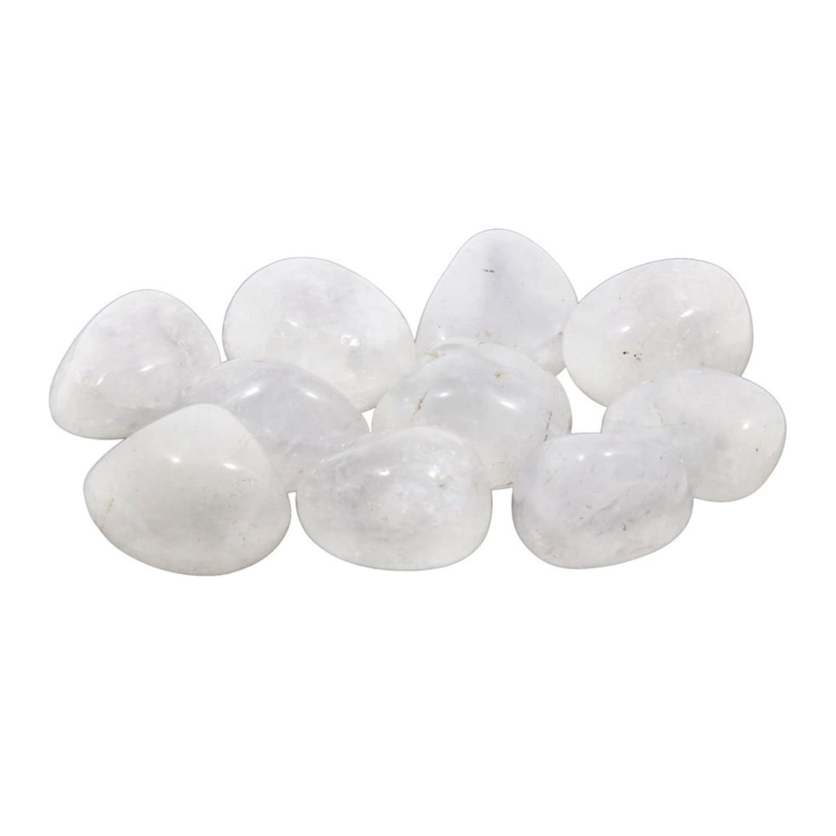 White Moonstone Tumbled Crystals