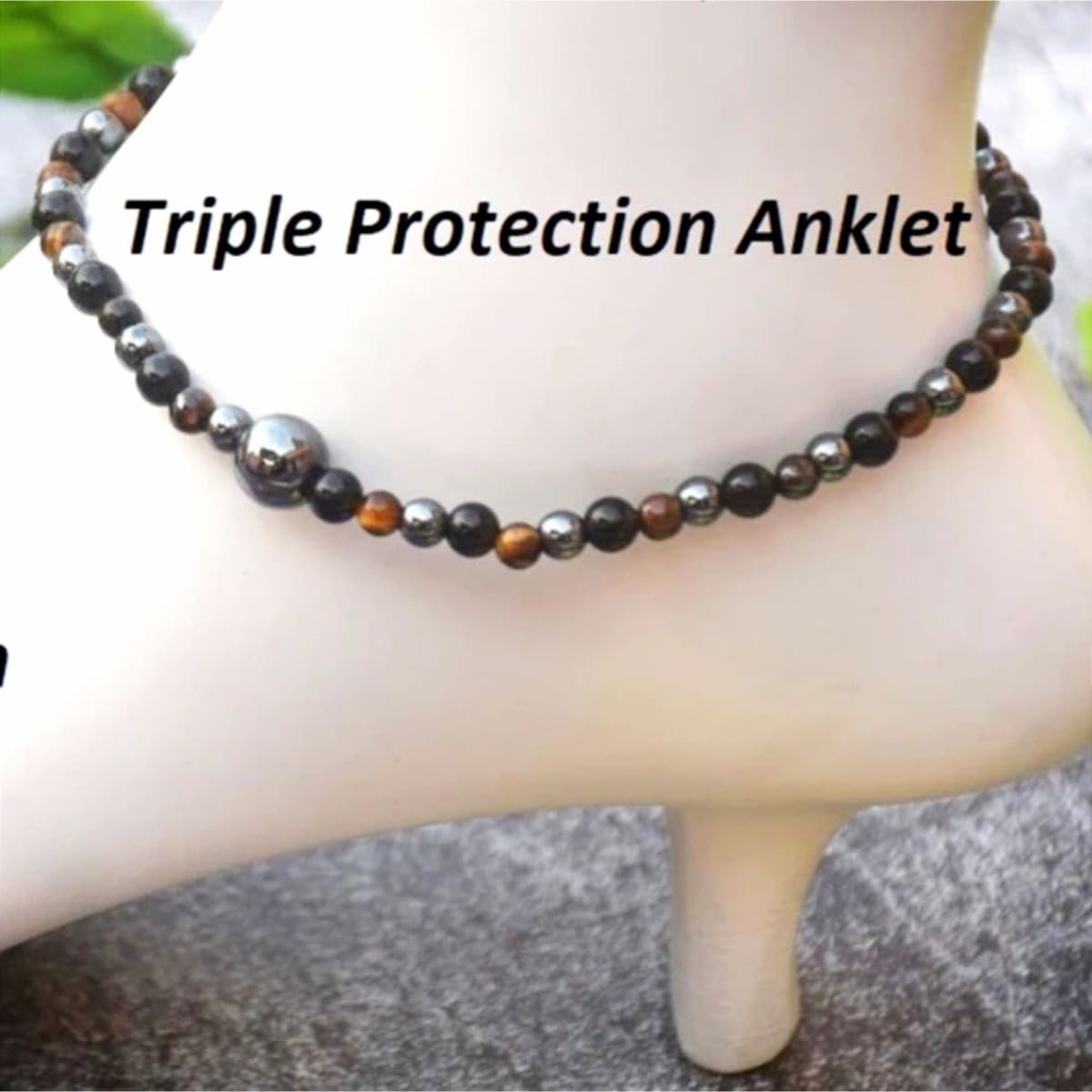 Triple Protection Anklet